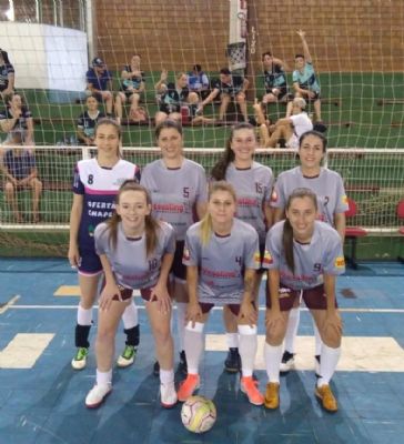 Oferto Chapec/Marafon Pneus  campeo do Futsal Feminino